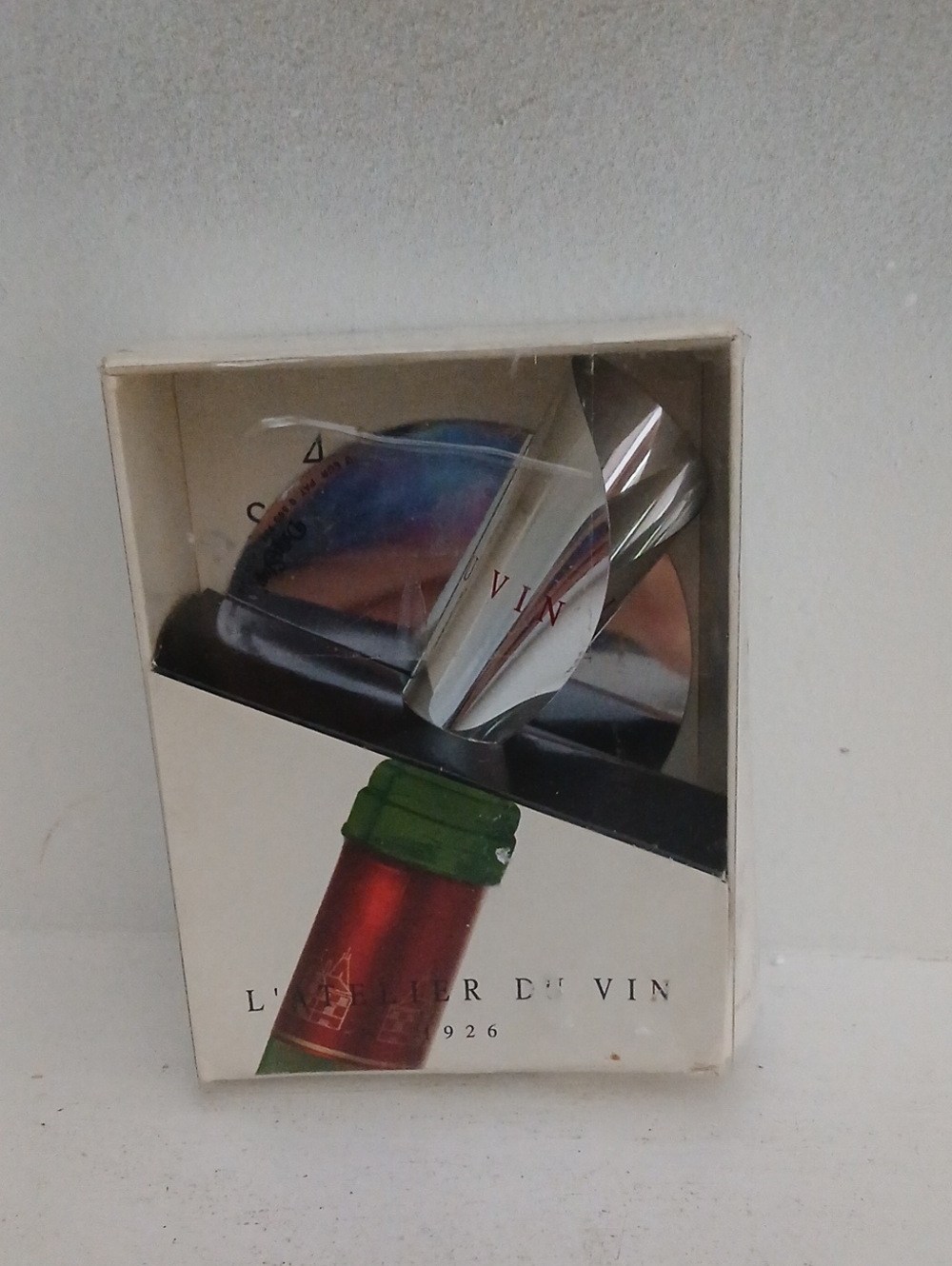 Stylish Silver Wine Pourer